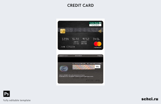 цифровая загрузка шаблона Mastercard банка Amana Шри Ланки